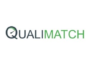 תא צילום שקוף ממותג במתחם של חברת qualimatch בכנס נקסט קייס 2017